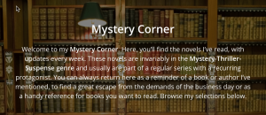 Read more about the article 2022 Thriller Awards. Charles Dickens Shorthand. The Mystery Corner